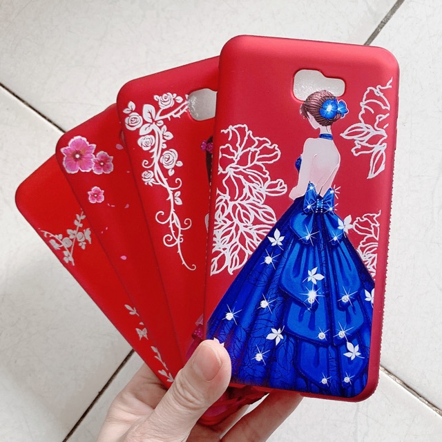 Ốp lưng sam sung J7 Prime,J7Prime Cô gái xink xắn