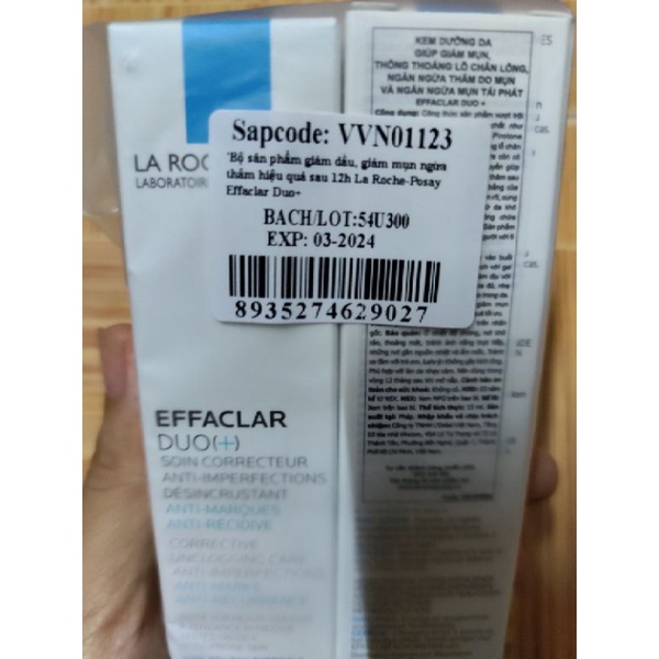[Auth có tem phụ Tiếng Việt] Kem giảm mụn, ngừa thâm Duo+ La Roche Posay | BigBuy360 - bigbuy360.vn