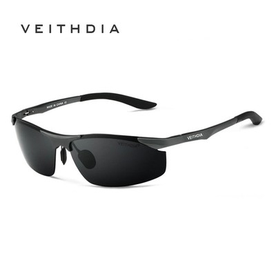 Kính mát VEITHDIA 6529 hiệu ứng phân cực thiết kế hợp thời trang cho nam
