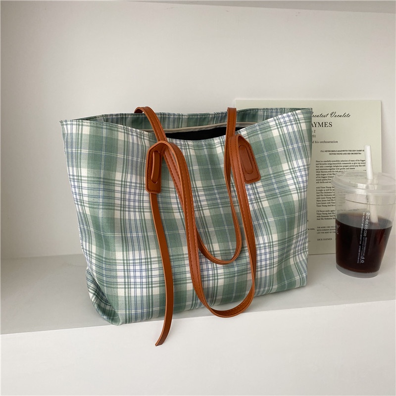 Túi Xách Canvas Cỡ Lớn Thời Trang Cho Nữ