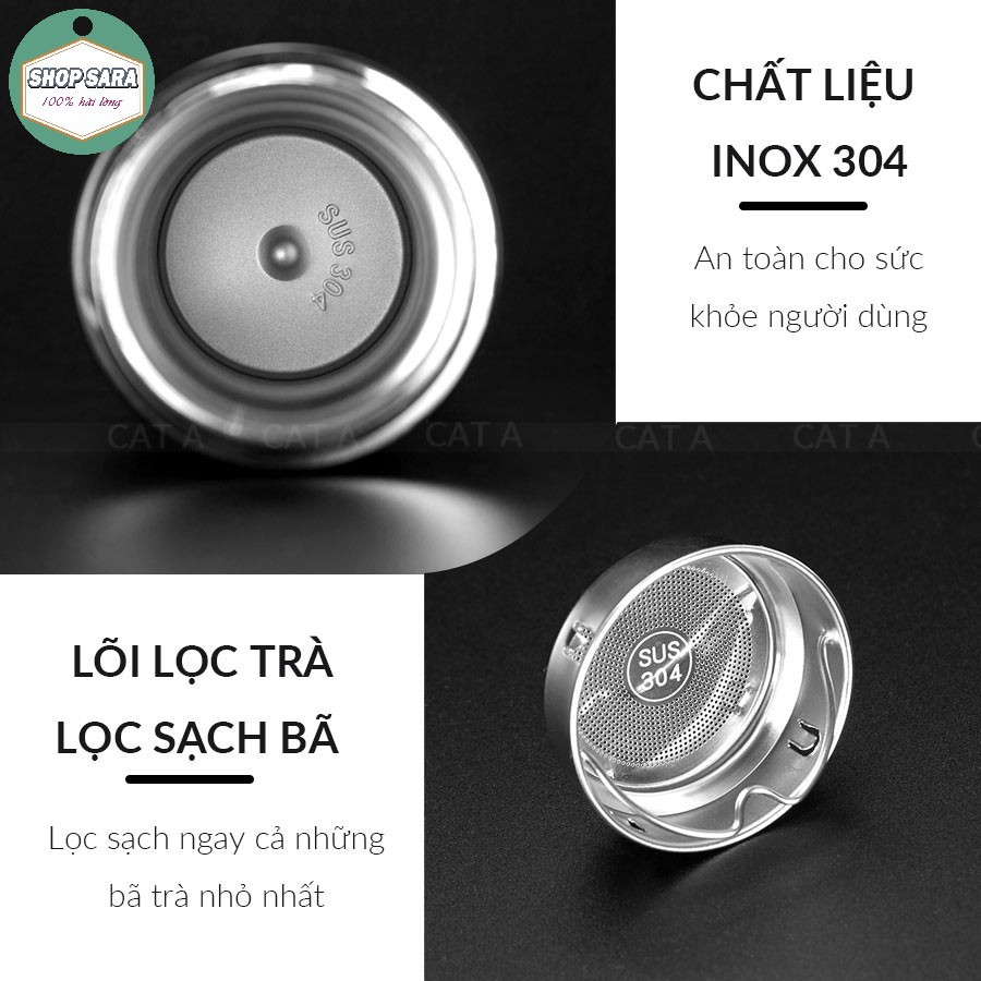 [FREESHIP] Bình giữ nhiệt chất lượng cao ruột inox LIFE 500ml