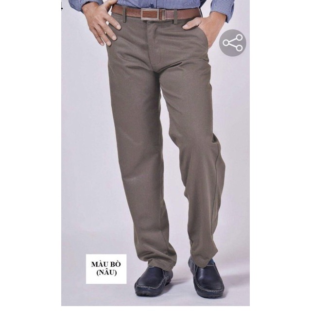 Quần dài kaki nam .Phù hợp nam từ 30 -70 tuổi. Size 28-36 tư 50-80kg