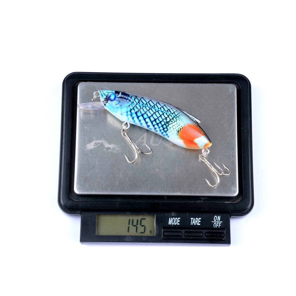 6 Mồi Câu Cá Giả 8cm/14.5g