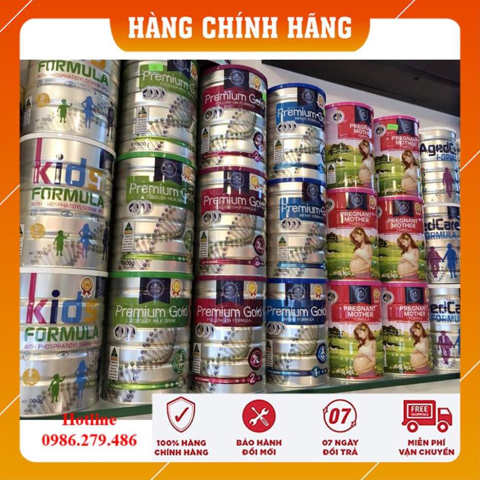 SỮA HOÀNG GIA ÚC PREMIUM GOLD 2 LOẠI 900G Date 2025