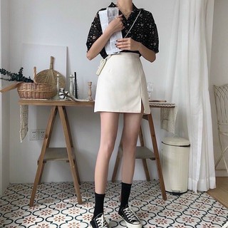 Chân váy xẻ đùi T02