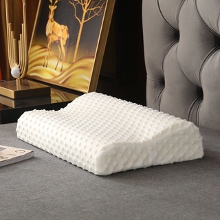 Gối cao su non người lớn kích thước 30x50cm - Gối cao su non cao cấp chống ngáy ngủ, đau vai gáy - chọn màu