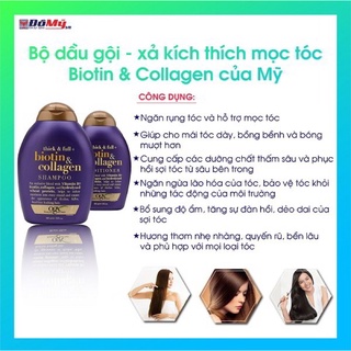 bộ đôi dầu gội xả kích thích mọc tóc