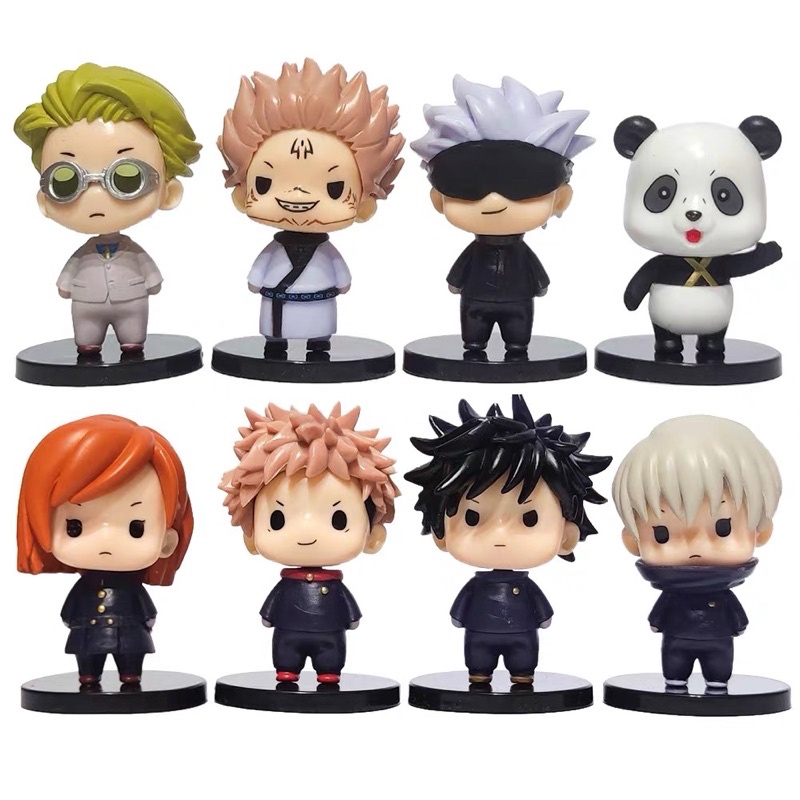 Mô Hình Jujutsu Kaisen - mô hình jujutsu kaisen chibi 7cm bằng PVC cao cấp