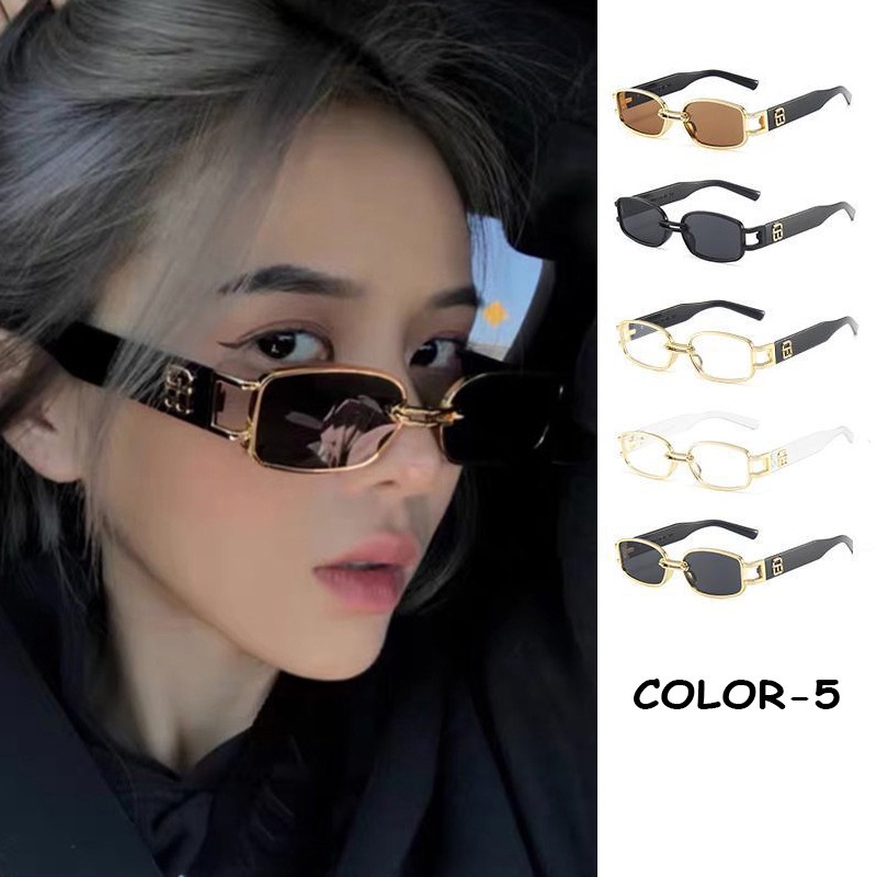 (Aimuusi) 【Bán Sỉ】kính Mát Khung Nhỏ Thời Trang Retro Năm 2021 Phong Cách Châu Âu Và Mỹ Cho Nữ