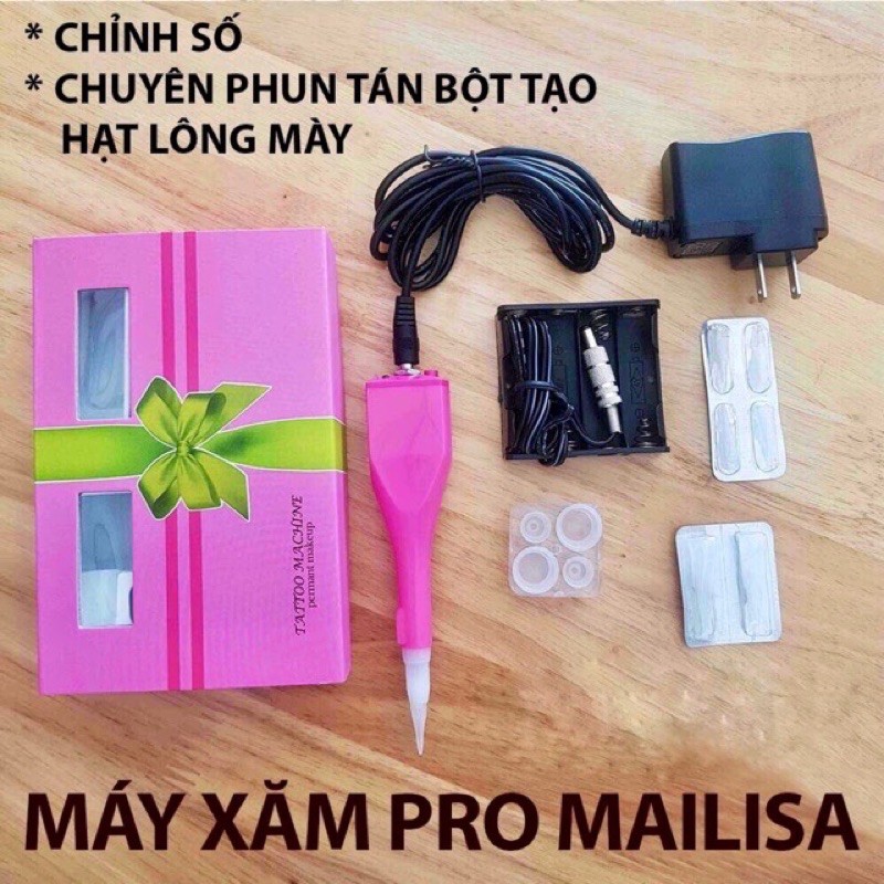 Máy Phun Xăm Pro Mailisa Phun Mày Tạo Hạt Dùng Trong Phun Xăm Thẩm Mỹ