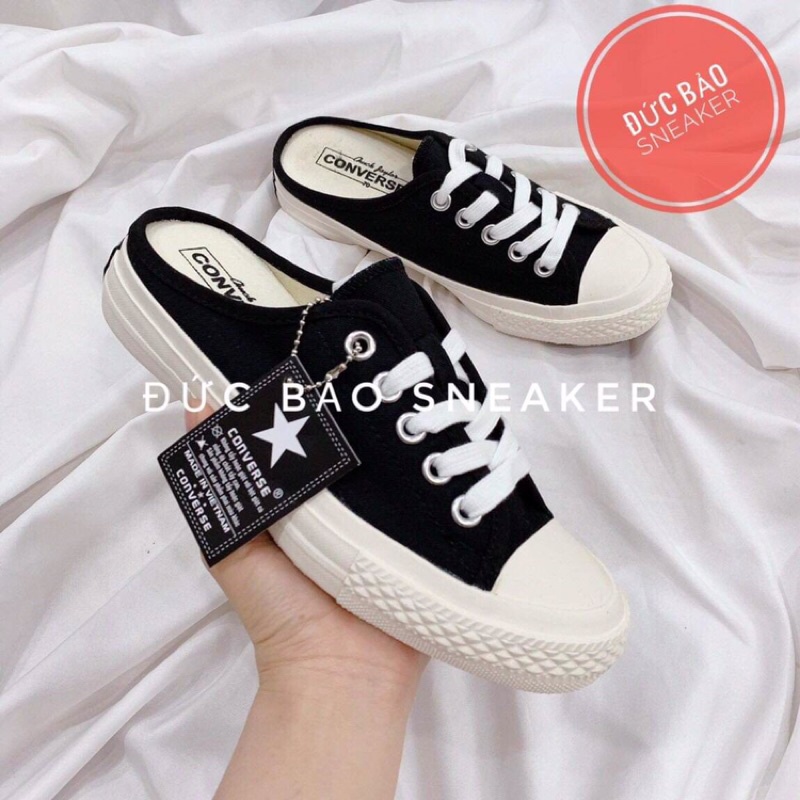 _Thể thao nam nữ sneakersục converse đen,trắng cao cấp Full box