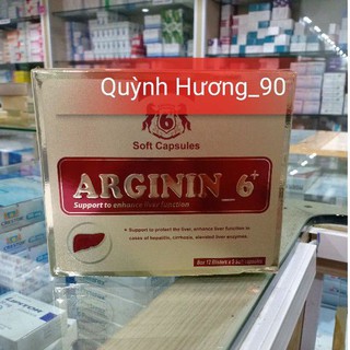 Viên uống ARGININ 6+ giúp bổ gan,thải độc gan.