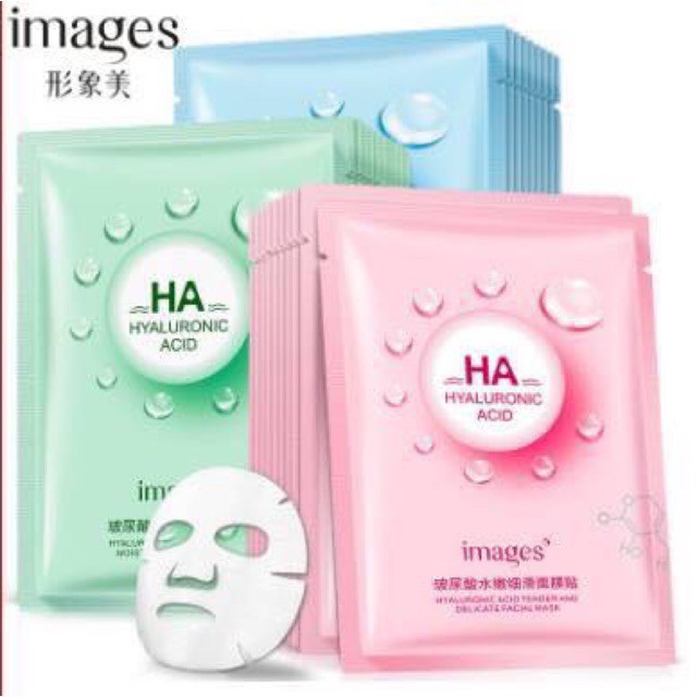 Lẻ 1 miếng mặt nạ HA Images HYALURONIC ACID FACIAL MASK | Thế Giới Skin Care