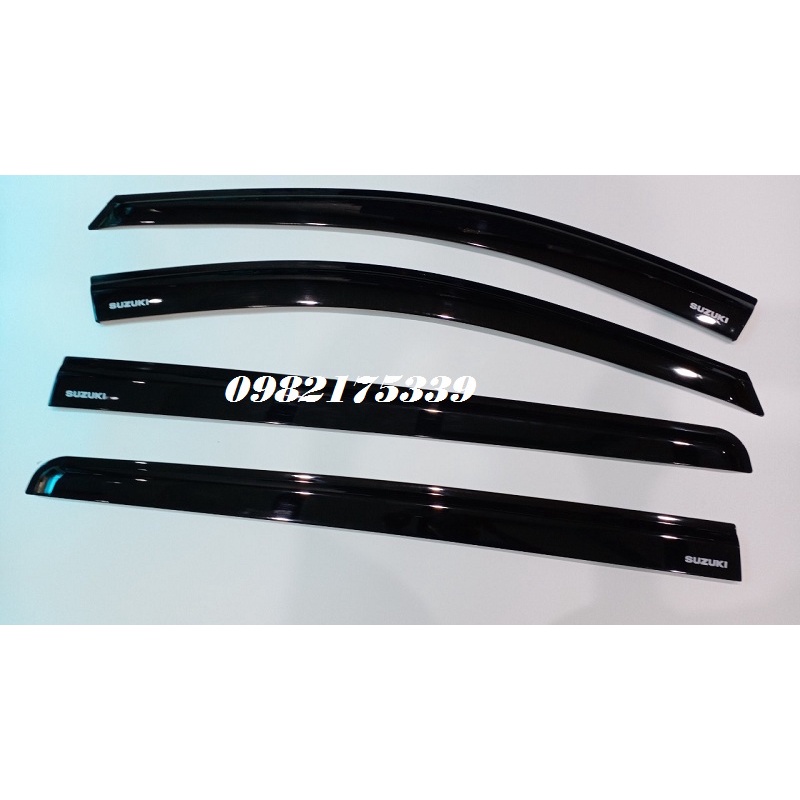 Vè mưa XL7 màu đen cao cấp