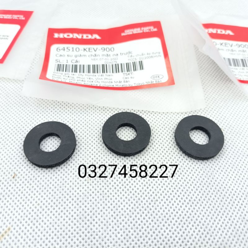 1 Cao su đệm mặt nạ xe WAVE Alpha, ZX, RS, S100...zin honda