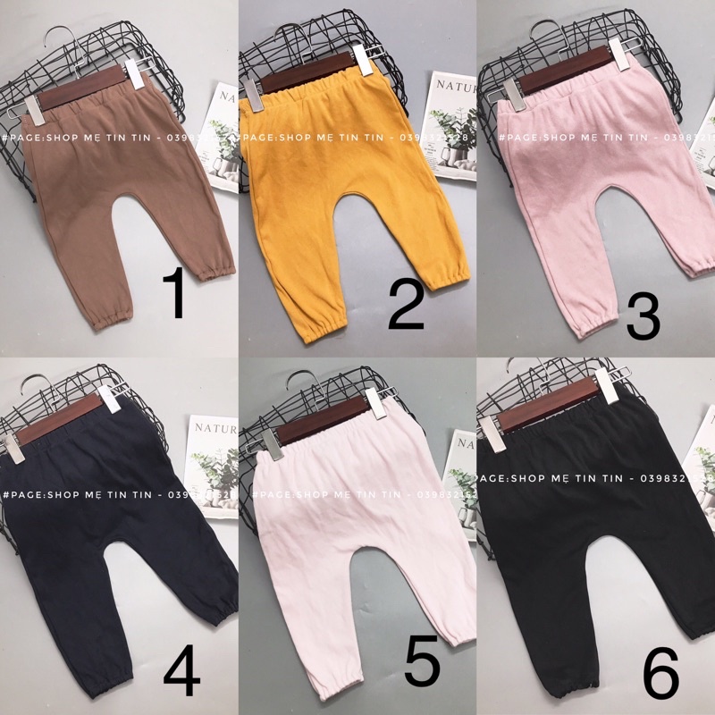 Quần đũng rộng len gân -size:8-10kg