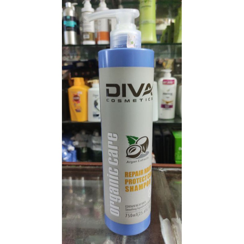 (TEM CHÌM BỘ CÔNG AN) CẶP DẦU GỘI XẢ DIVA COLLAGEN 500ml -750ml