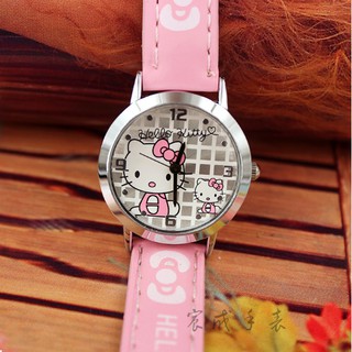Đồng hồ trẻ em hình hello kitty - kitty21 dành cho bé gái (chụp ảnh thật)