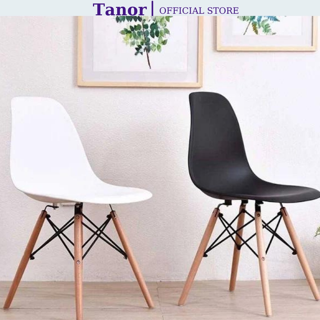 Ghế văn phòng làm việc ghế ngồi học decor bàn cafe TANOR GN02