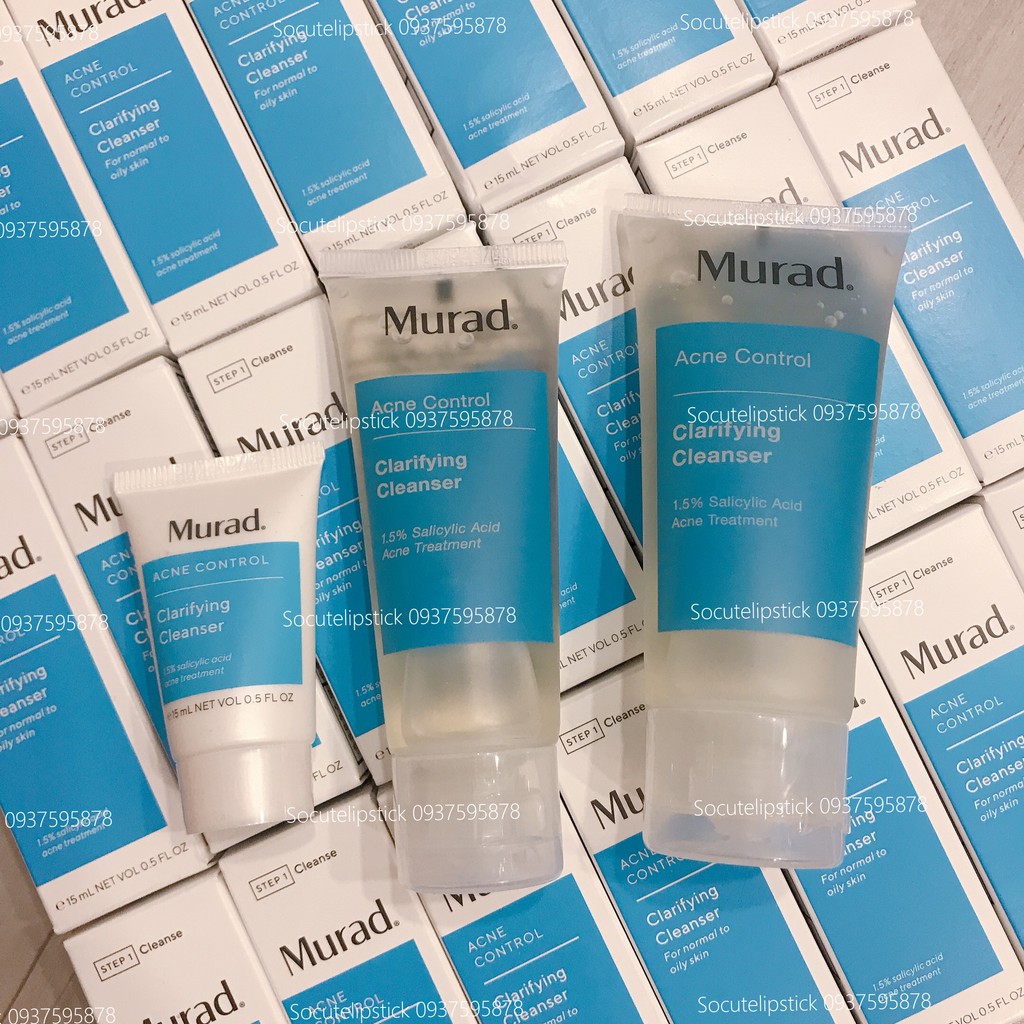 Sửa rửa mặt Murad Clarifying Cleanser 15ml
