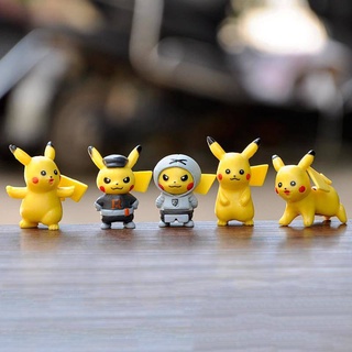 Mô Hình Pikachu Mini Dễ Thương Trang Trí