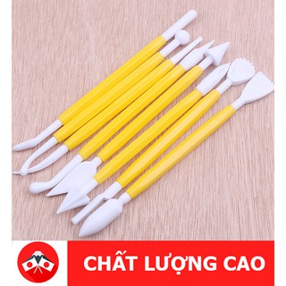 DỤNG CỤ NẶN ĐẤT SÉT, TƯỢNG CHIBI, HOA ĐẤT 8 CÂY 16 ĐẦU ĐA NĂNG NHẬT BẢN