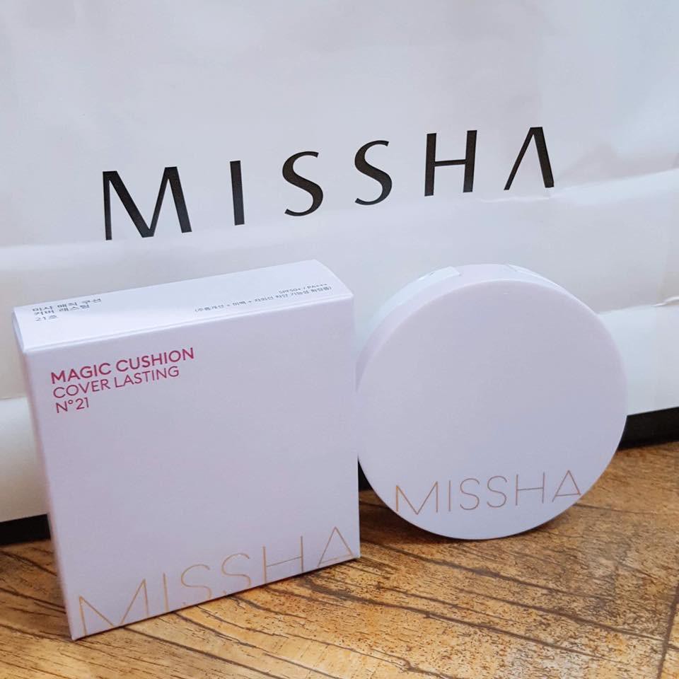 Phấn Nước Missha Magic Cushion Cover Lasting SPF50+ PA+++ | BigBuy360 - bigbuy360.vn