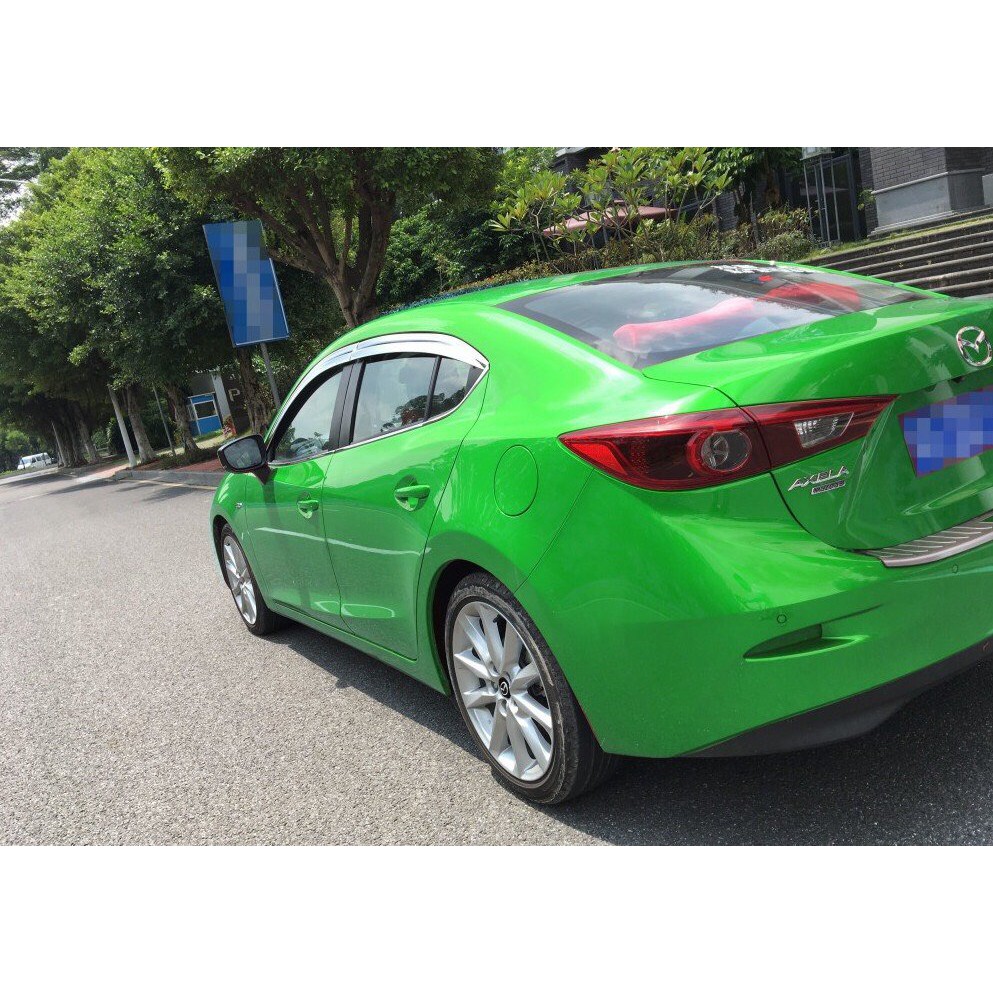 Vè che mưa mạ crom cao cấp Hàn Quốc Mazda 3 2015 2016 2017 2018 2019