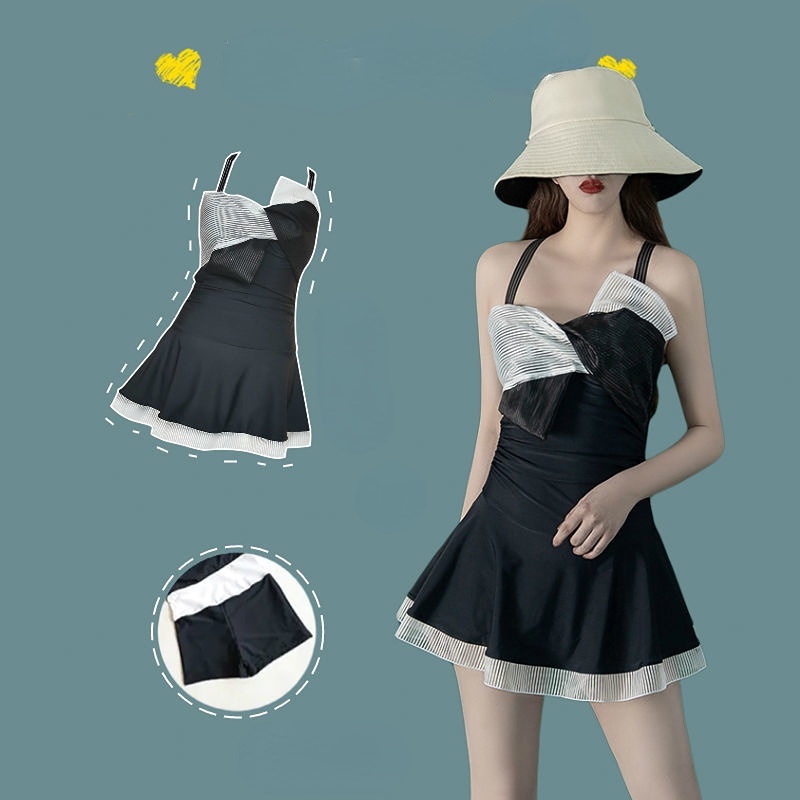 Bộ Đồ Bơi Ôm Dáng Thiết Kế Mới Quyến Rũ Thời Trang Theo Phong Cách Hàn Quốc Cho Nữ