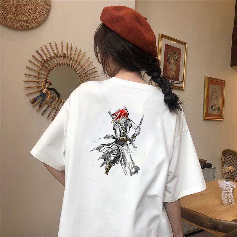 Áo thun tay lỡ nữ form rộng Samurai form rộng vải dày mịn 2020T1840