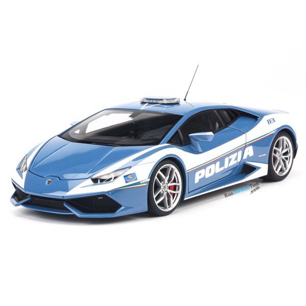 Mô hình xe Lamborghini Huracan Police LP610-4 1:18 Autoart