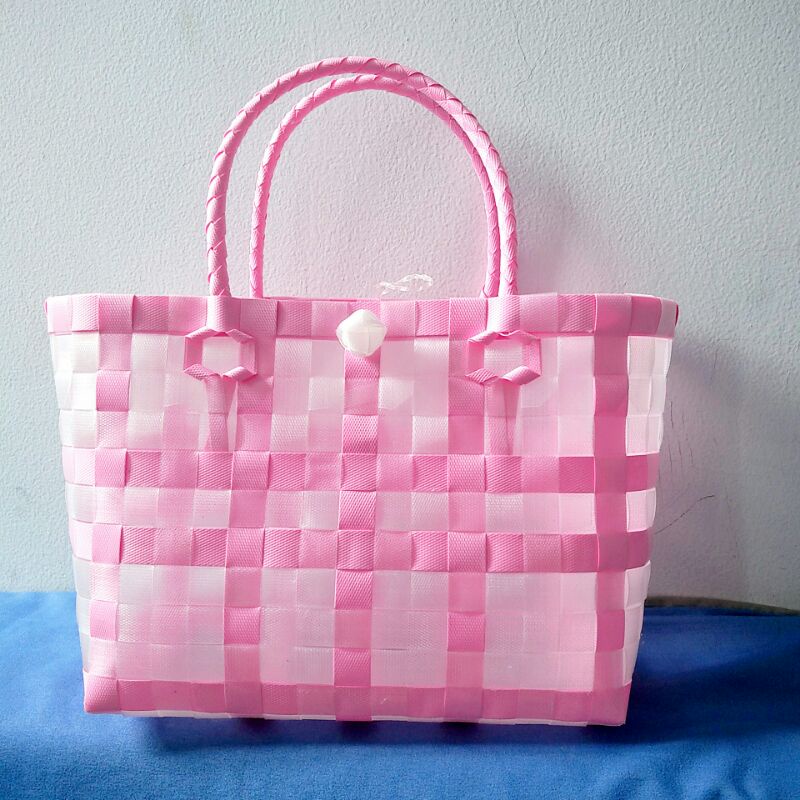 Giỏ đan trong suốt siêu xinh