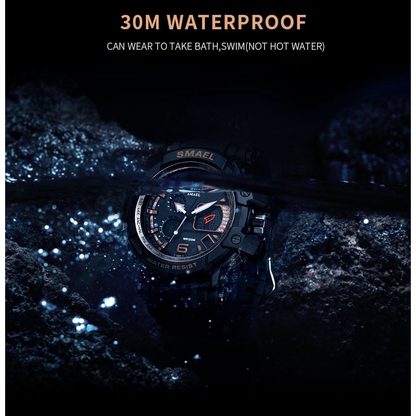 Fashion Sports Outdoor Waterproof Multifunctional Popular Men's Electronic Watch