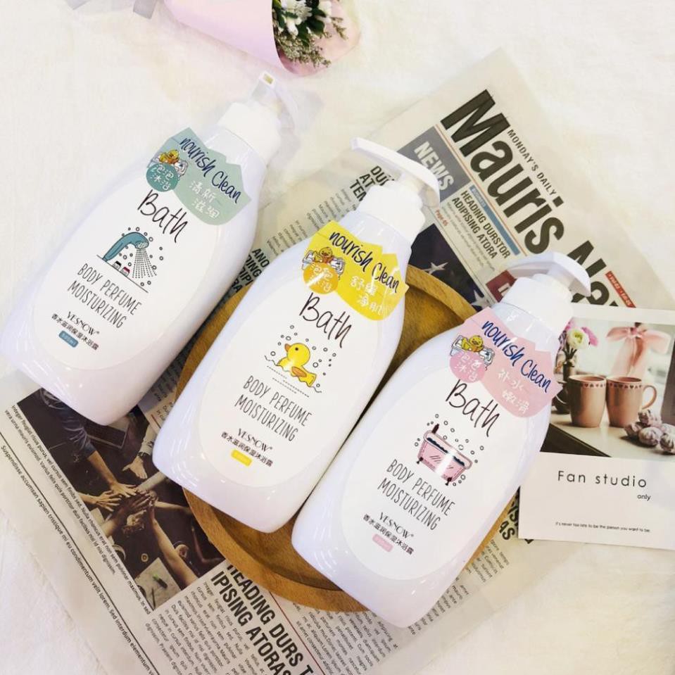 (Chính hãng) Sữa tắm hương NƯỚC HOA, trắng da Yesnow BATH -Hàng mới về ( hàng có sẵn ). | BigBuy360 - bigbuy360.vn