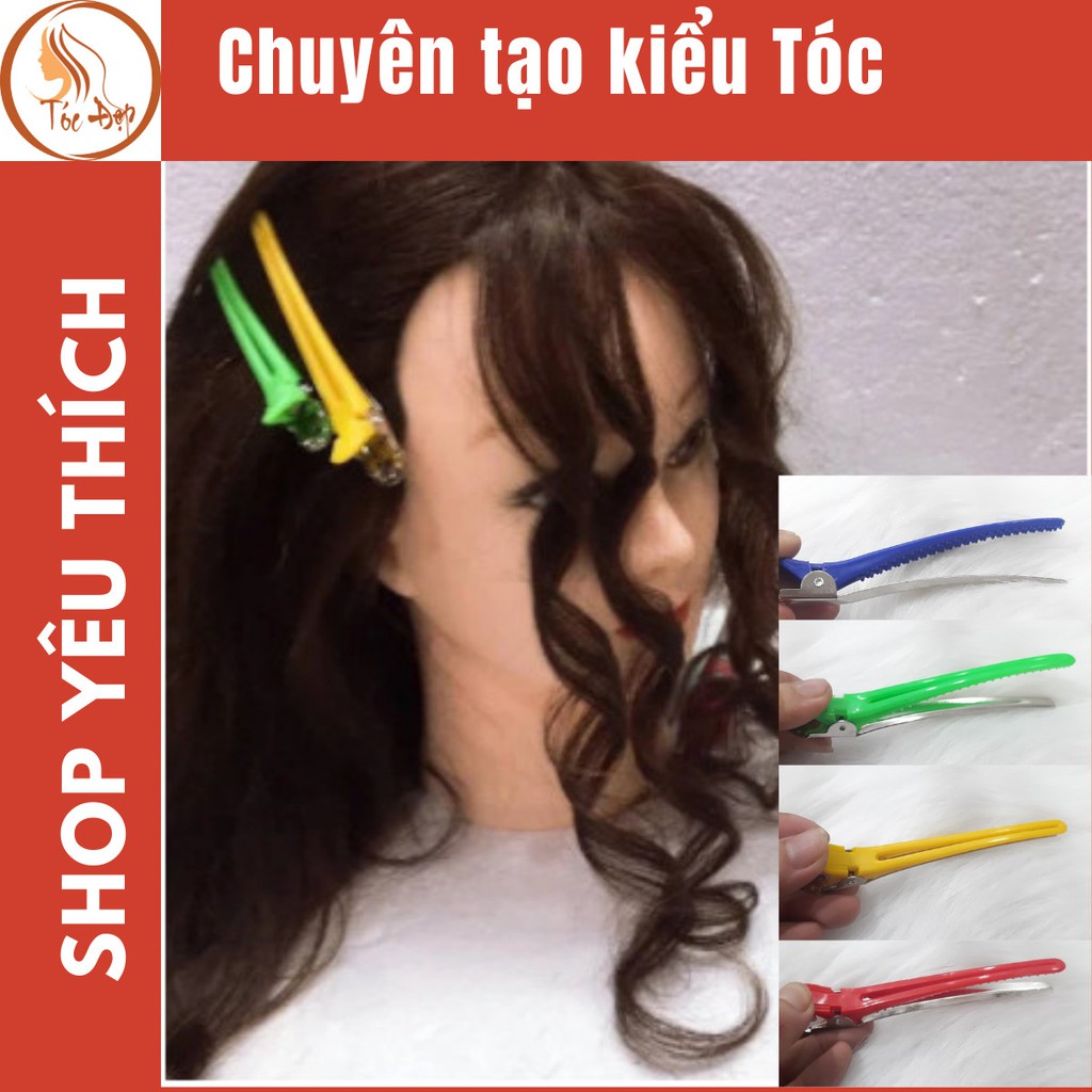 kẹp vịt chia tóc giá rẻ dùng cho nam nữ, Em bé chuyên dùng cho salon barber