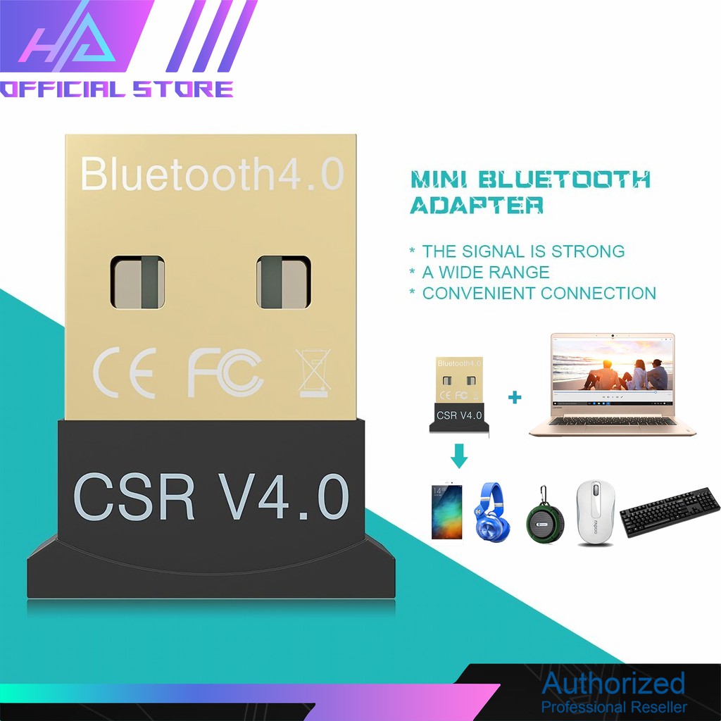 USB Nhận Tín Hiệu Âm Thanh Bluetooth CSR Dongle Hỗ Trợ Blueooth 4.0/ 4.2/ 5.0 Chuyên Dụng Cho Máy Tính