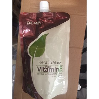 Hấp Túi Colatin Vitamin E – Keratin Mask 500ml