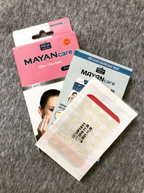 Miếng dán mụn Mayan Care Ultra This Spot Acne Patch - Màu ngẫu nhiên