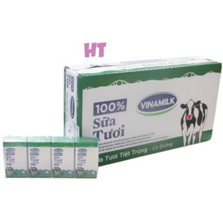 Thùng 48 hộp sữa tươi Vinamilk 100% 110ml.