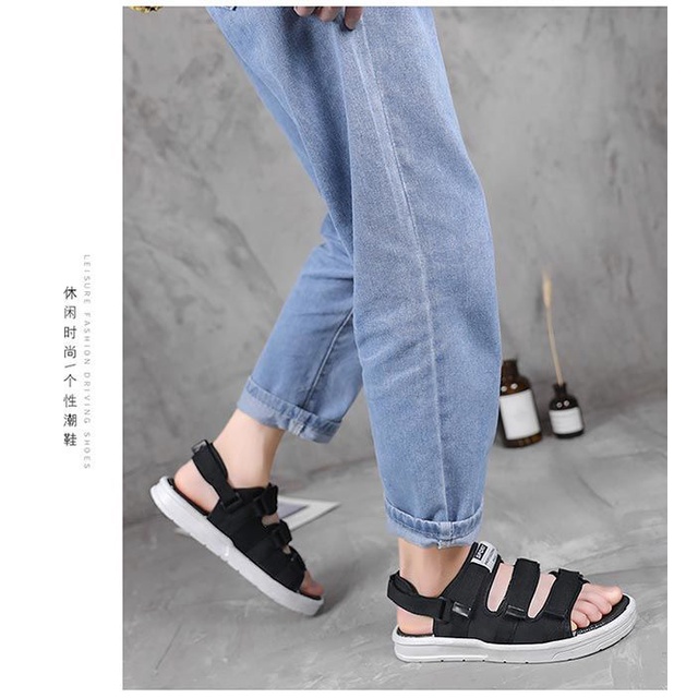 Dép sandal quai hậu nam nữ học sinh unisex SPORT thời trang ulzzang Hàn Quốc đi cực êm chân (quai hậu tháo được) TH-72