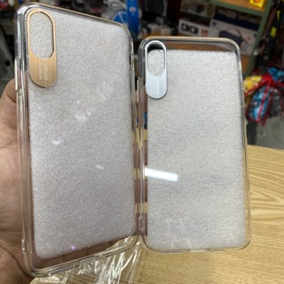Ốp lưng iphone Xsmax dẻo viền lưng trong