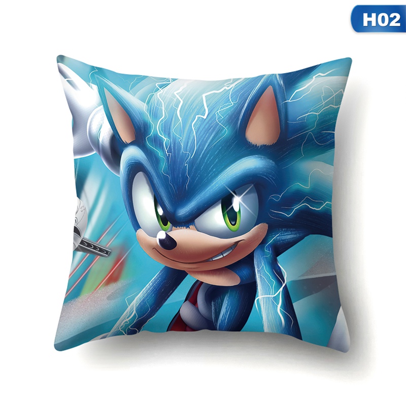 Vỏ Gối In Hình Sonic Hedgehog 3d Độc Đáo