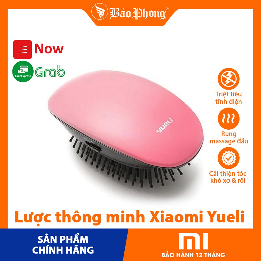 Lược chải đầu thông minh tạo iOn XIAOMI Monthly Portable Negative Ion Massage Comb