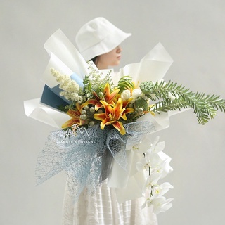 Lưới nhện gói hoa khổ rộng 50cm (Cuộn 4,5 yard)