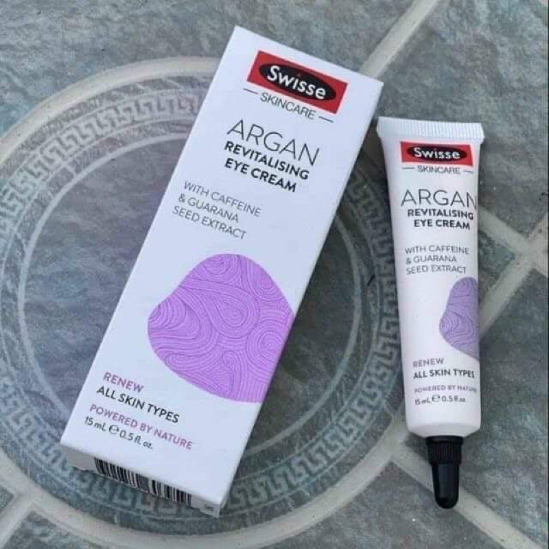 Kem mắt Swisse Skincare Argan