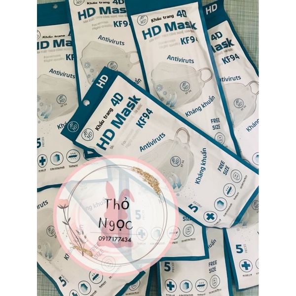 Khẩu trang KF94 Hoàng Dũng