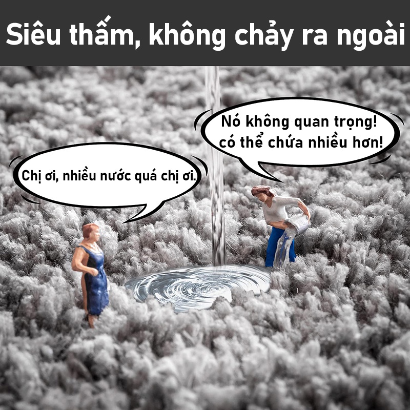 Thảm trải sàn chống trượt thảm 3d phòng tắm phòng ngủ bếp welcome cao cấp giá rẻ đáy cao su thấm hút tốt