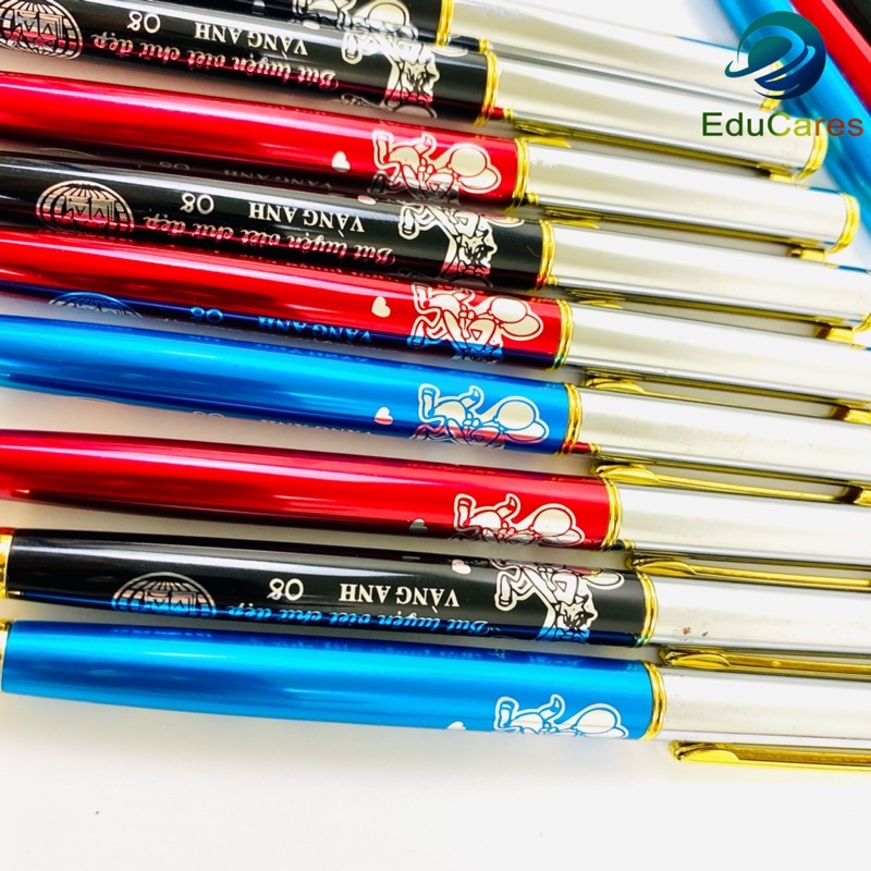 Bút máy nét thanh đậm ngòi mài Vàng Anh 08 - bút luyện viết chữ đẹp êm tay đều nét