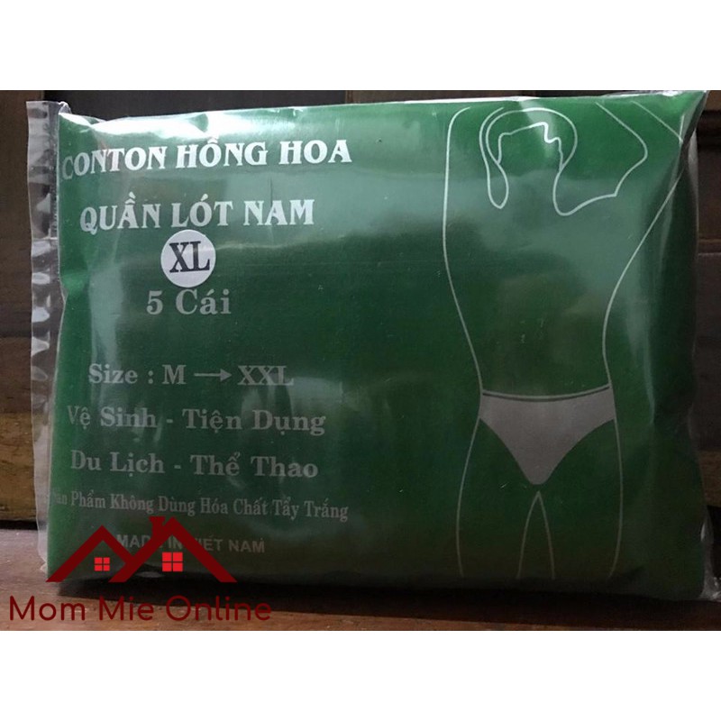 Bộ 5 quần lót nam miễn giặt tiện lợi thể thao, du lịch - M129