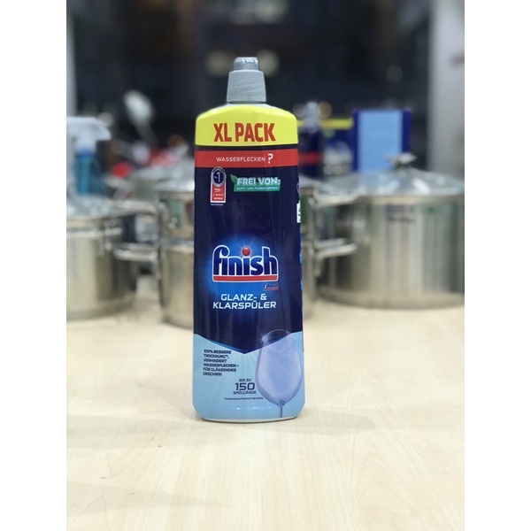 Nước làm bóng Finish 750ml - dùng cho Máy rửa chén bát